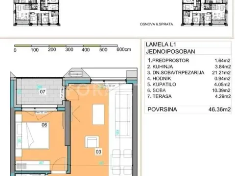 Stan in Novi Beograd Blok 64