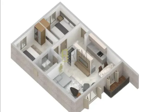 Prodaja, dvosoban stan, 58m², Meljine, Herceg Novi - image 9