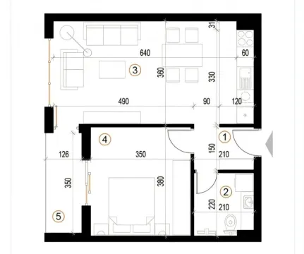Prodaja, dvosoban stan, 50m², Cvetanova Ćuprija, Zvezdara Sve Podlokacije - image 3