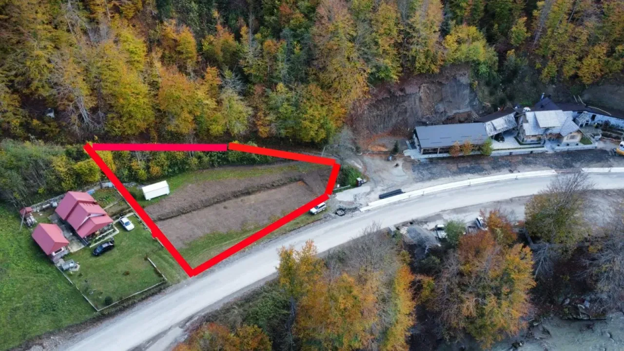 Prodaja, plac, 1226m², Padež, Kolašin