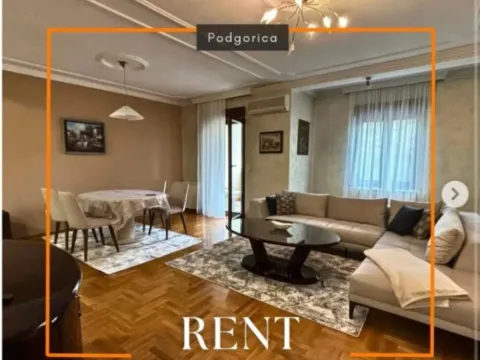 Izdavanje, dvosoban stan, 95m², Vezirov Most, Podgorica