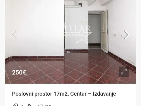 Rent, office space, 17m², Centar, Podgorica - image 1