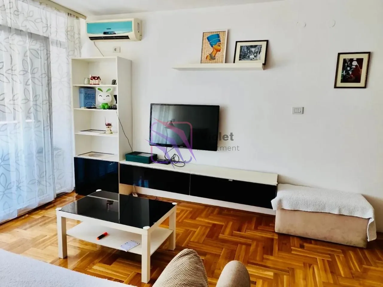 Rent, one bedroom apartment, 42m², City Kvart, Podgorica