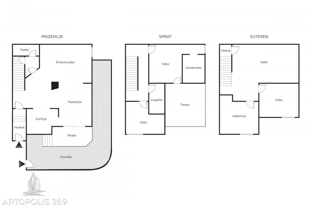 Sale, house, 180m², Bezanijska Kosa 1, Bežanijska Kosa Sve Podlokacije