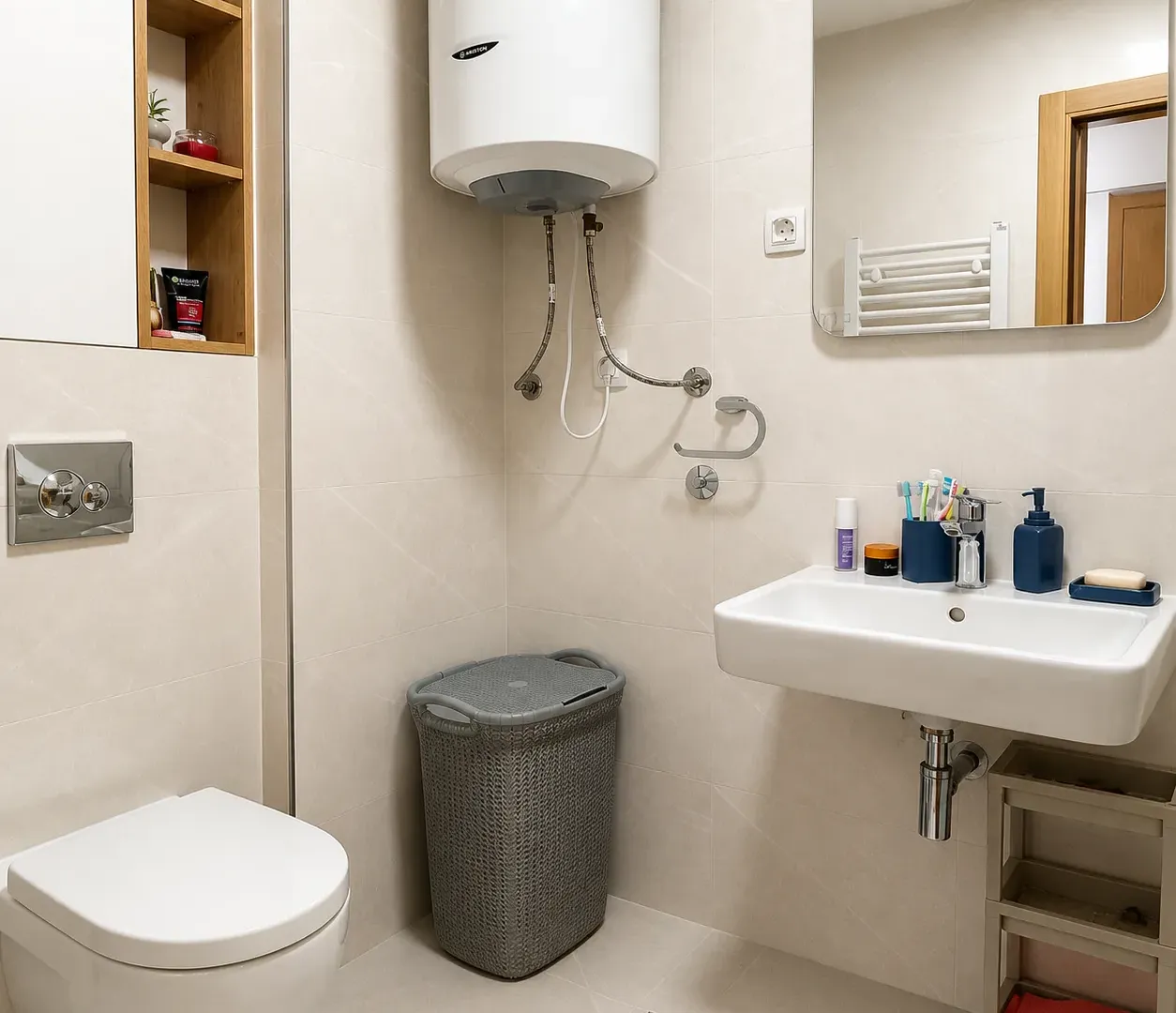 Rent, one bedroom apartment, 45m², New City, Podgorica