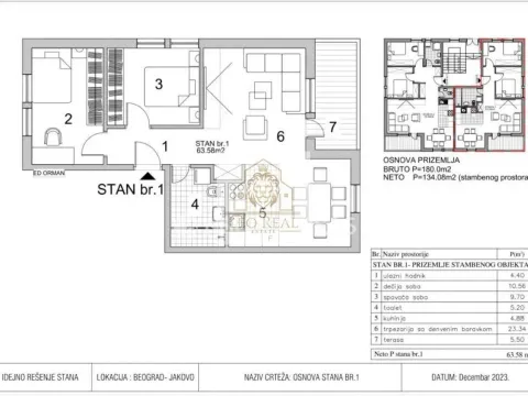 Prodaja, trosoban stan, 63m², Jakovo, Surčin - image 10