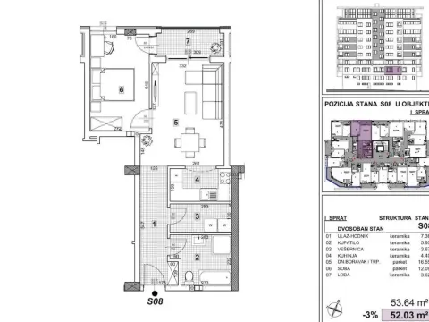 Prodaja, jednosoban stan, 52m², Telep, Novi Sad Sve Podlokacije - image 4