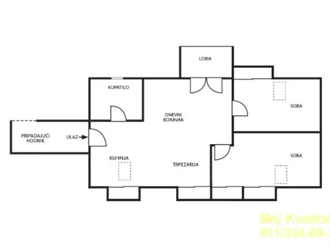 Prodaja, trosoban stan, 75m², Veliko Gradište, Srbija - image 16