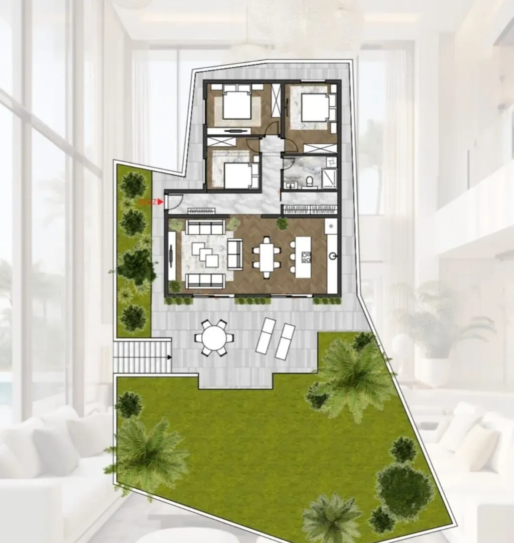 Sale, three bedroom apartment, 250m², Markovići, Budva
