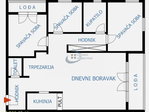 Prodaja, četvorosoban stan, 117m², Savski Venac, Beograd - image 6