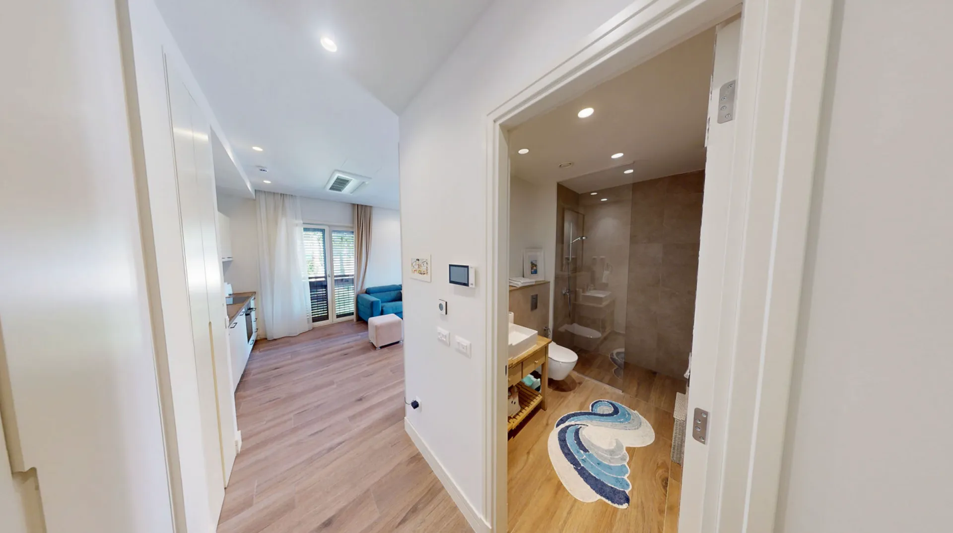 Prodaja, jednosoban stan, 39m², Luštica Bay, Tivat