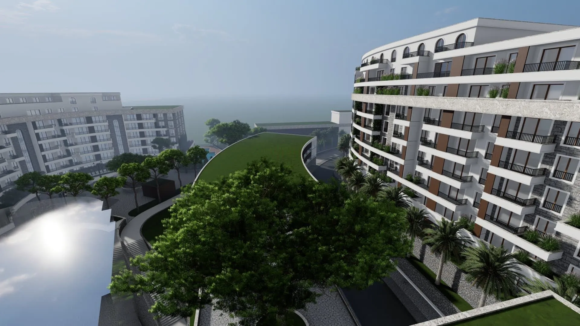 Sale, two bedroom apartment, 42m², Bečići, Budva