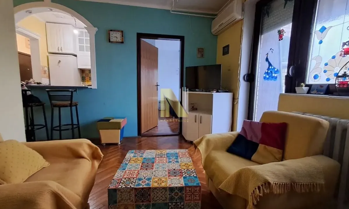 Rent, two bedroom apartment, 48m², Adamovićevo Naselje, Novi Sad Sve Podlokacije