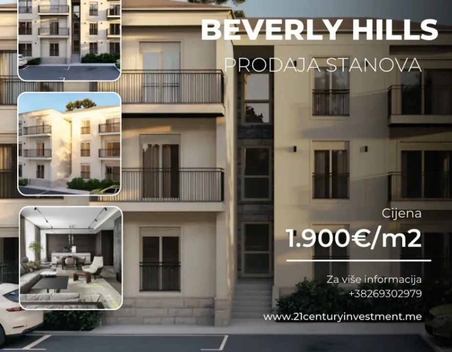 Prodaja, dvosoban stan, 66m², Zabjelo, Podgorica