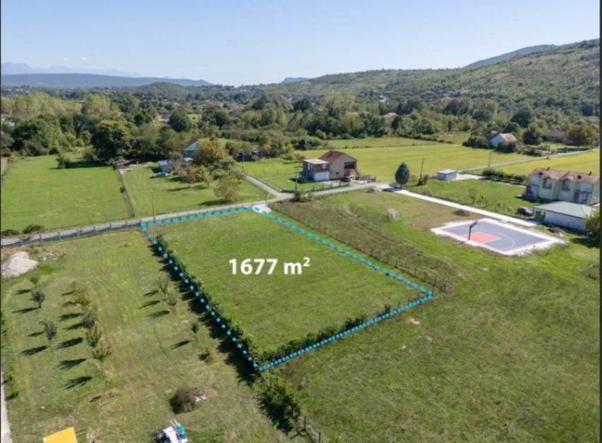 Prodaja, plac, 1677m², Begovina, Danilovgrad