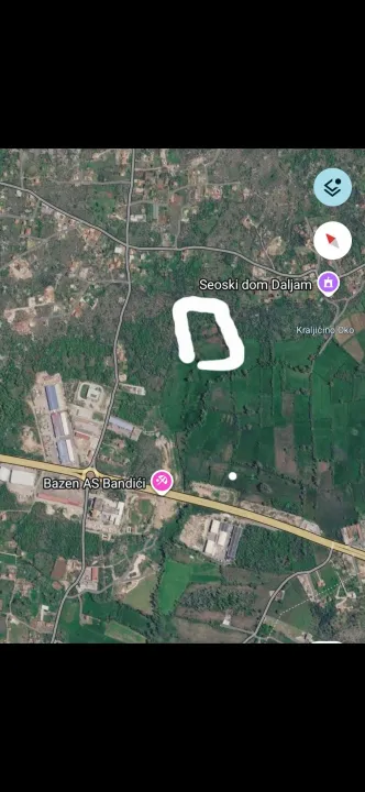 Prodaja, plac, 5587m², Bandići, Danilovgrad