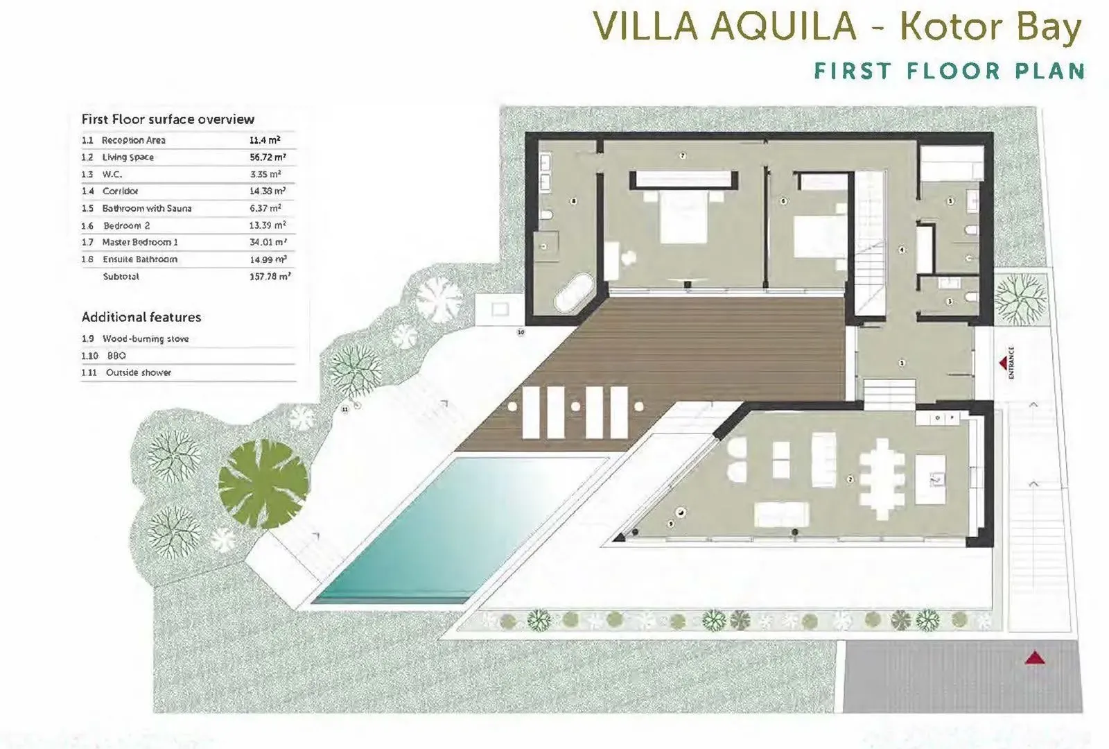 Sale, house, 479m², Prčanj, Kotor