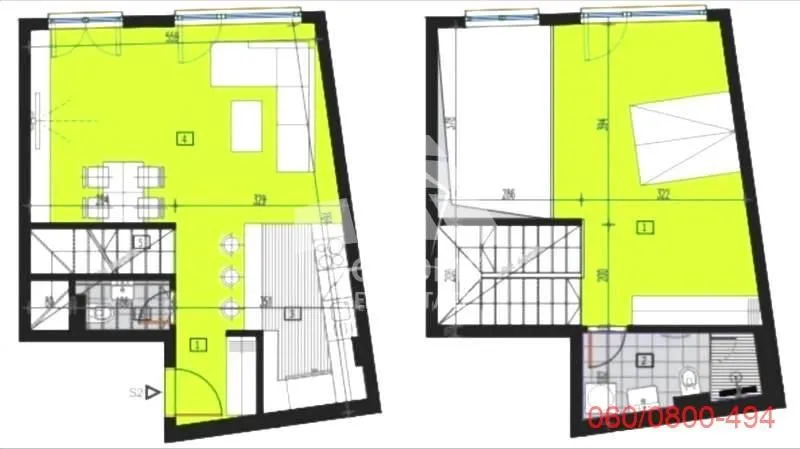 Sale, four bedroom apartment, 151m², Crveni Krst, Beograd