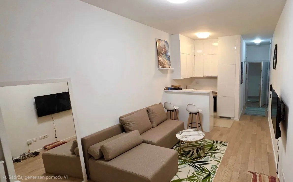 Rent, studio apartment, 34m², Centar, Bar