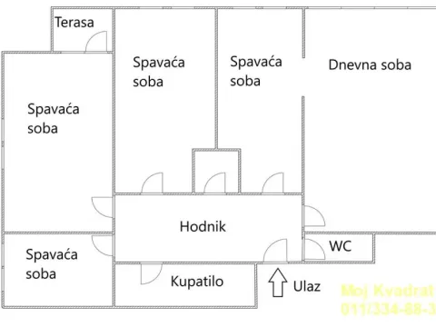 Prodaja, četvorosoban stan, 95m², Novi Beograd Blok 37, Novi Beograd Sve Podlokacije - image 17