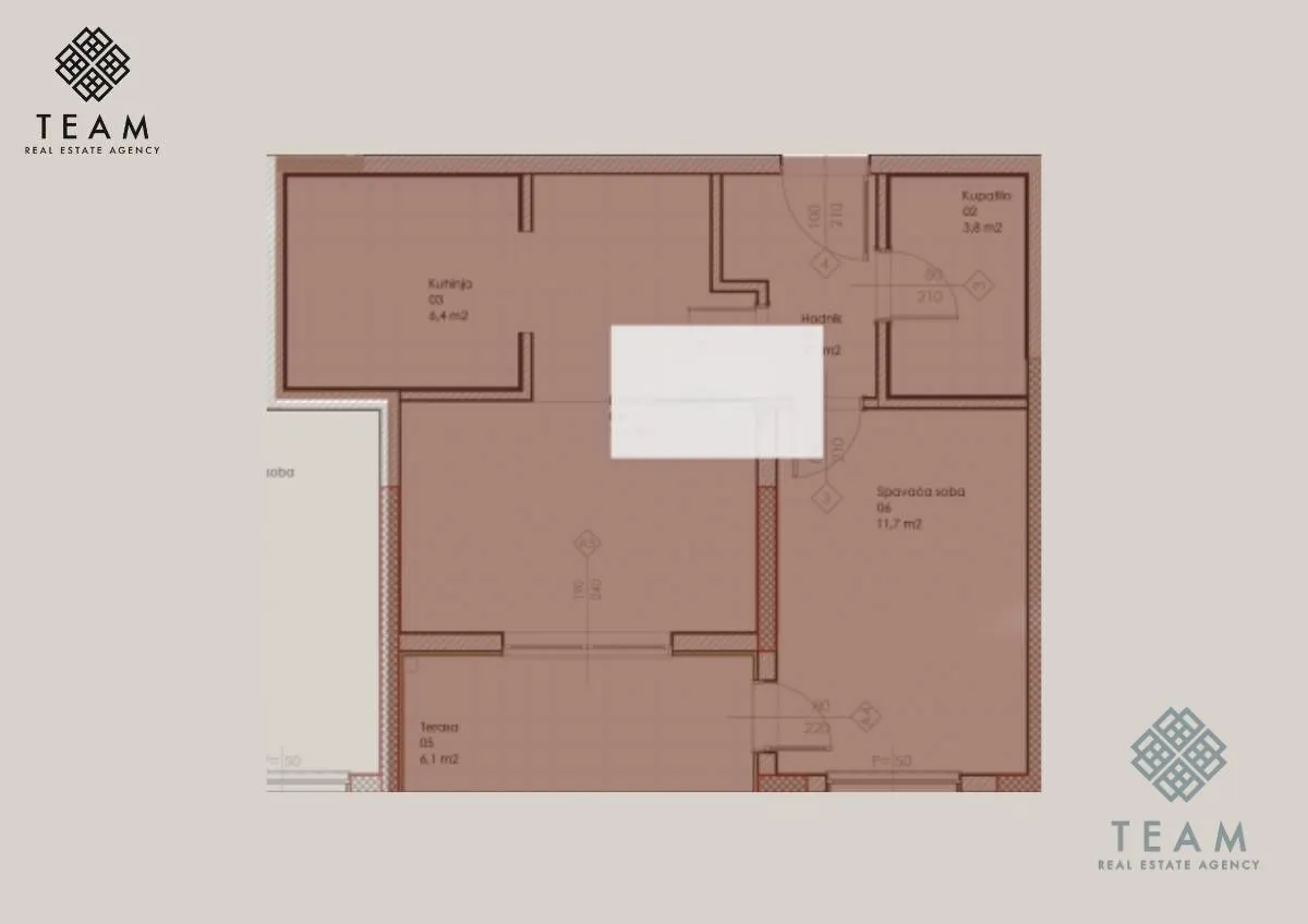 Prodaja, jednosoban stan, 48m², Ljubović, Podgorica