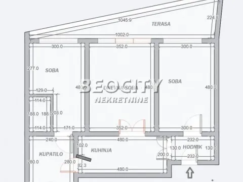 Prodaja, trosoban stan, 72m², Obilićev Venac, Beograd - image 16