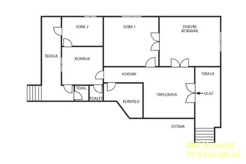 Izdavanje, četvorosoban stan, 77m², Dušanovac, Voždovac Sve Podlokacije - image 20