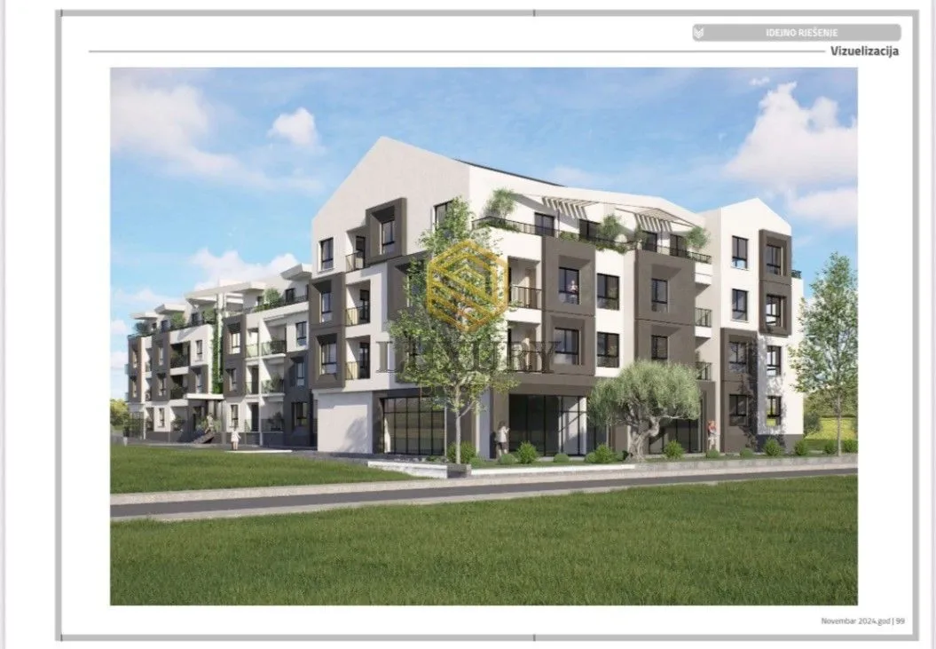 Prodaja, dvosoban stan, 62m², Zagorič, Podgorica