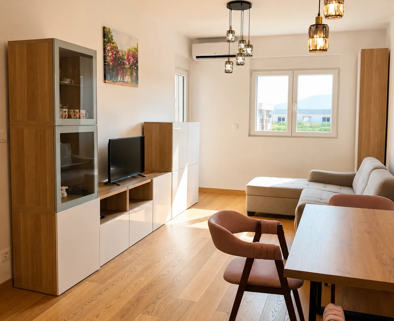 Rent, one bedroom apartment, 46m², New City, Podgorica