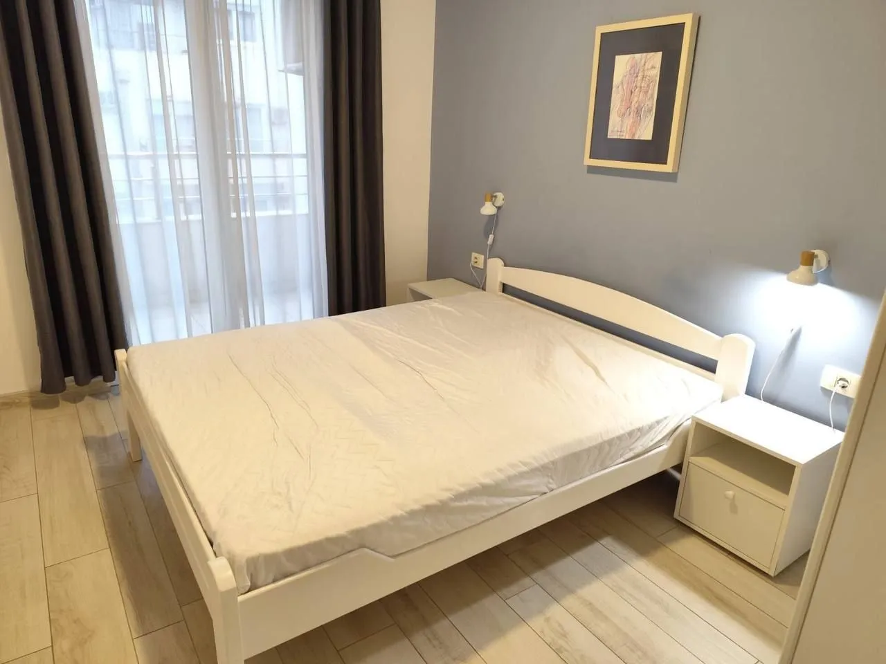 Rent, one bedroom apartment, 48m², Golubovina, Budva