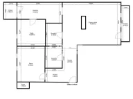 Izdavanje, četvorosoban stan, 90m², Kalenić Pijaca, Vračar Sve Podlokacije - image 15