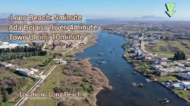 Prodaja, plac, 512m², Ada Bojana, Ulcinj