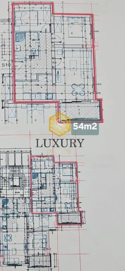 Prodaja, dvosoban stan, 54m², Herceg Novi, Crna Gora