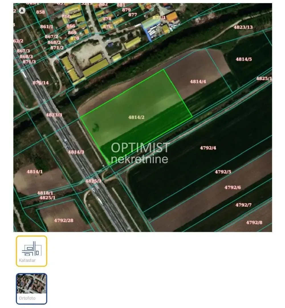 Sale, land lot, 21400m², Surčin, Beograd