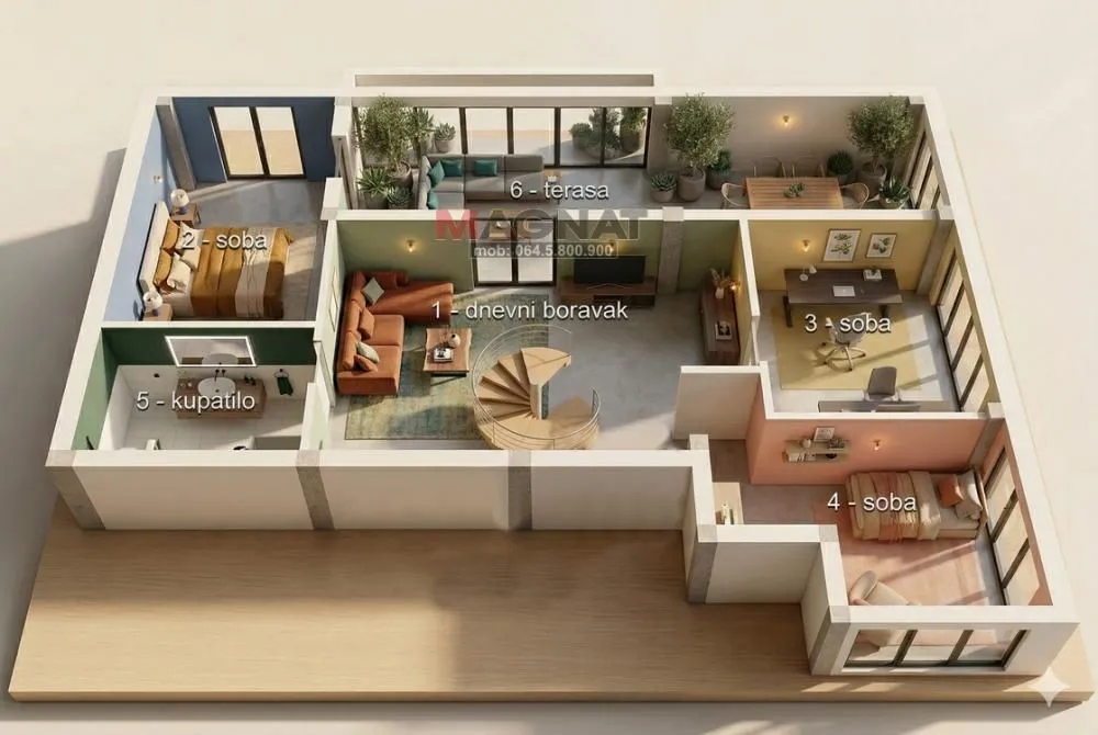 Sale, apartment, 170m², Stari Grad, Beograd