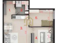 Prodaja, trosoban stan, 53m², Brace Jerković, Voždovac Sve Podlokacije - image 3