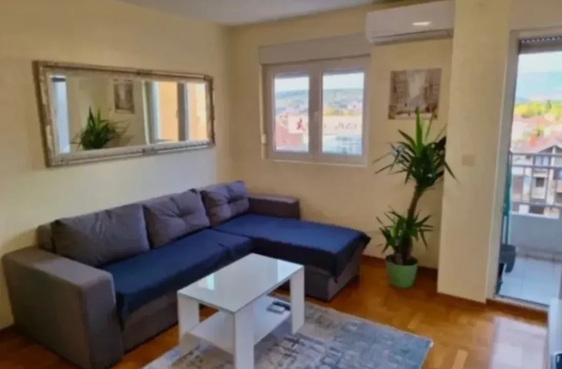 Izdavanje, jednosoban stan, 45m², Stari Aerodrom, Podgorica