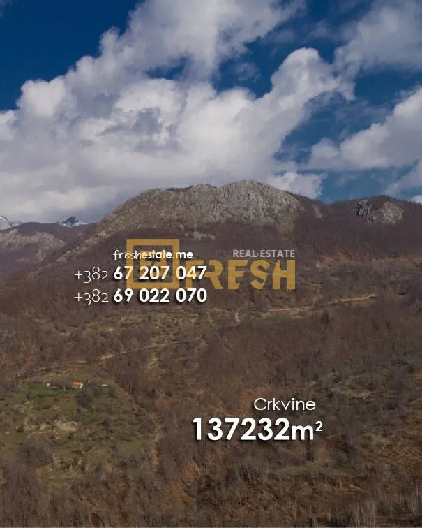 Prodaja, plac, 137232m², Kolašin, Crna Gora