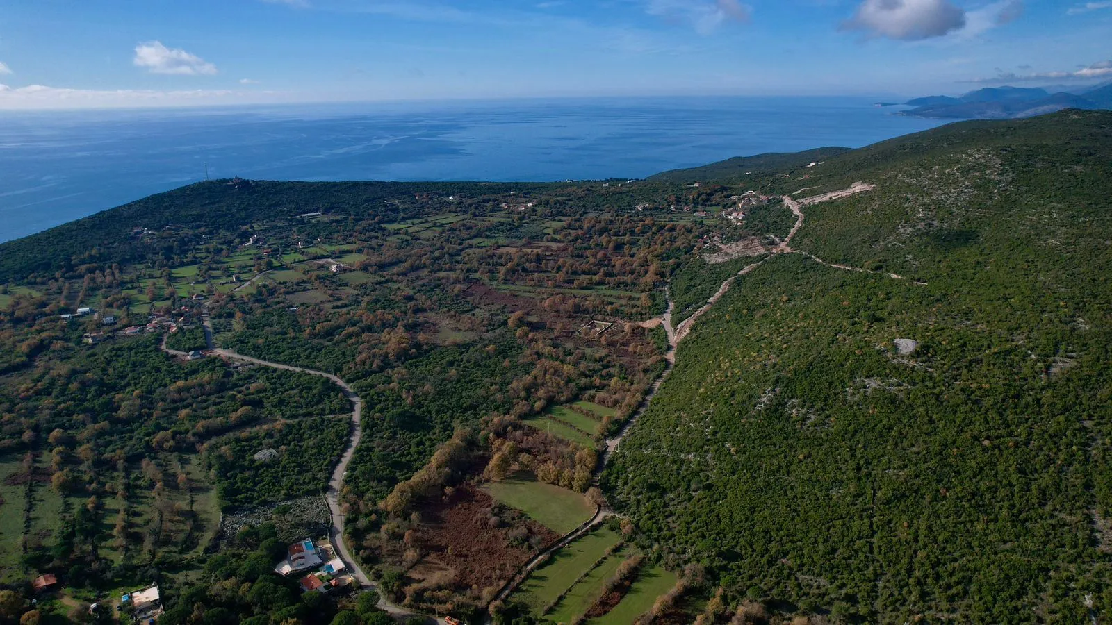 Prodaja, plac, 1500m², Zagora, Kotor