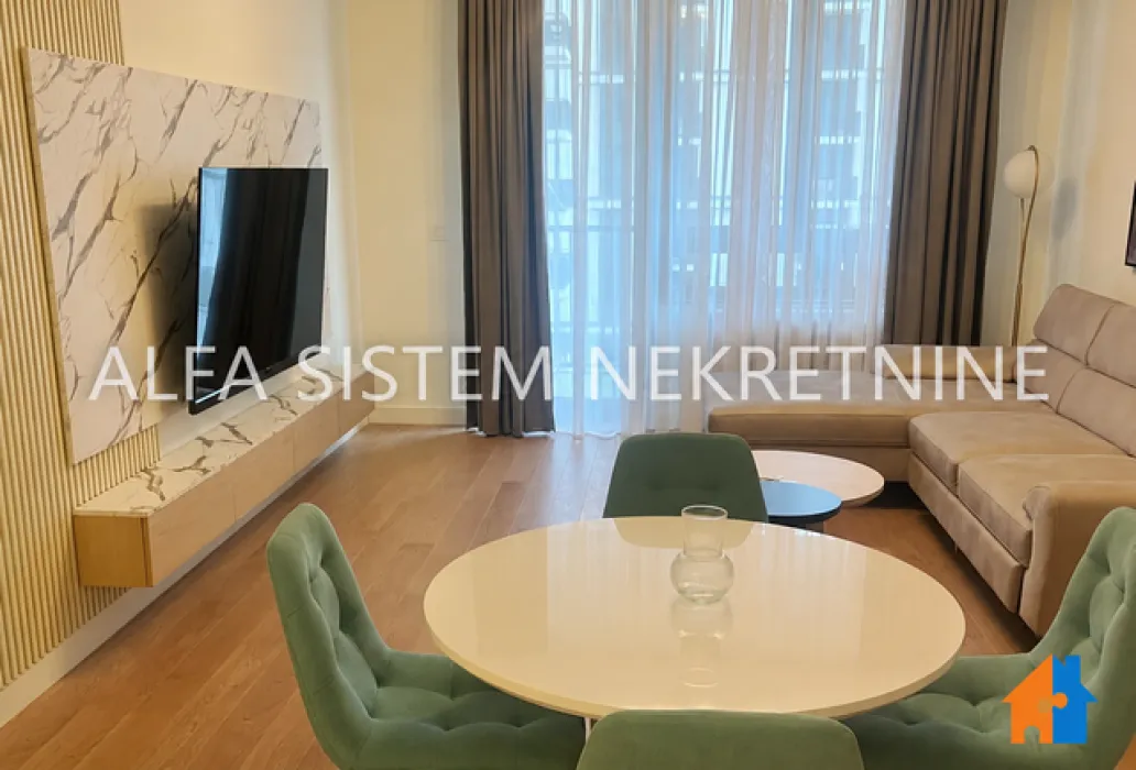Rent, two bedroom apartment, 55m², Savski Venac, Beograd