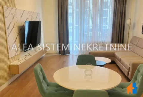 Rent, two bedroom apartment, 55m², Savski Venac, Beograd - image 2