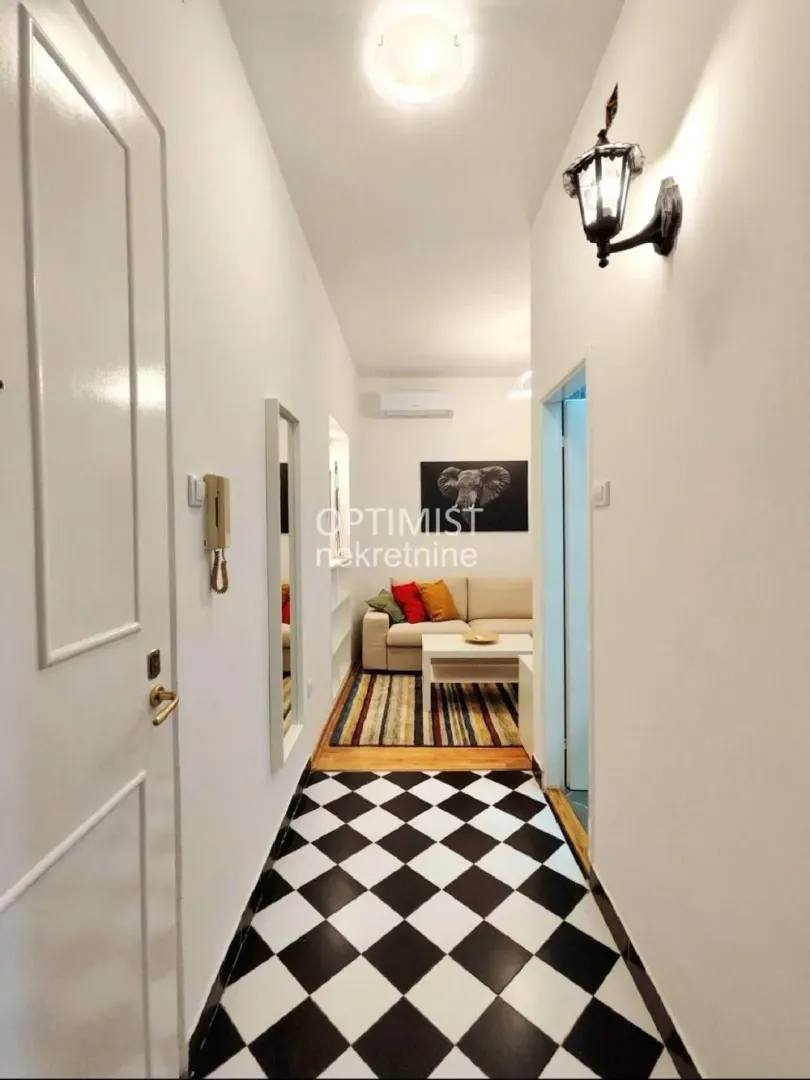 Rent, two bedroom apartment, 44m², Vračar Centar, Vračar Sve Podlokacije