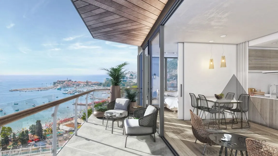 Sale, one bedroom apartment, 55m², Centar, Budva