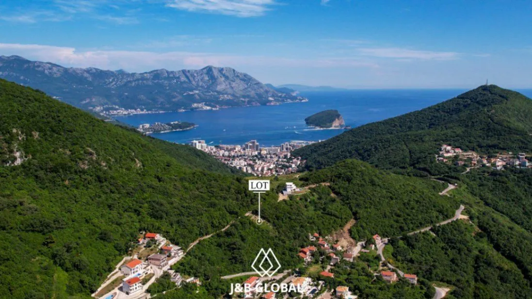 Prodaja, plac, 1000m², Prijevor, Budva