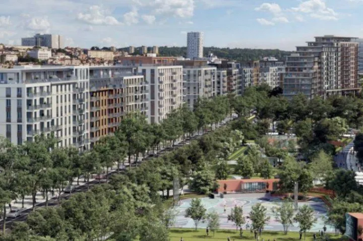 Prodaja, dvosoban stan, 60m², Beograd Na Vodi, Beograd