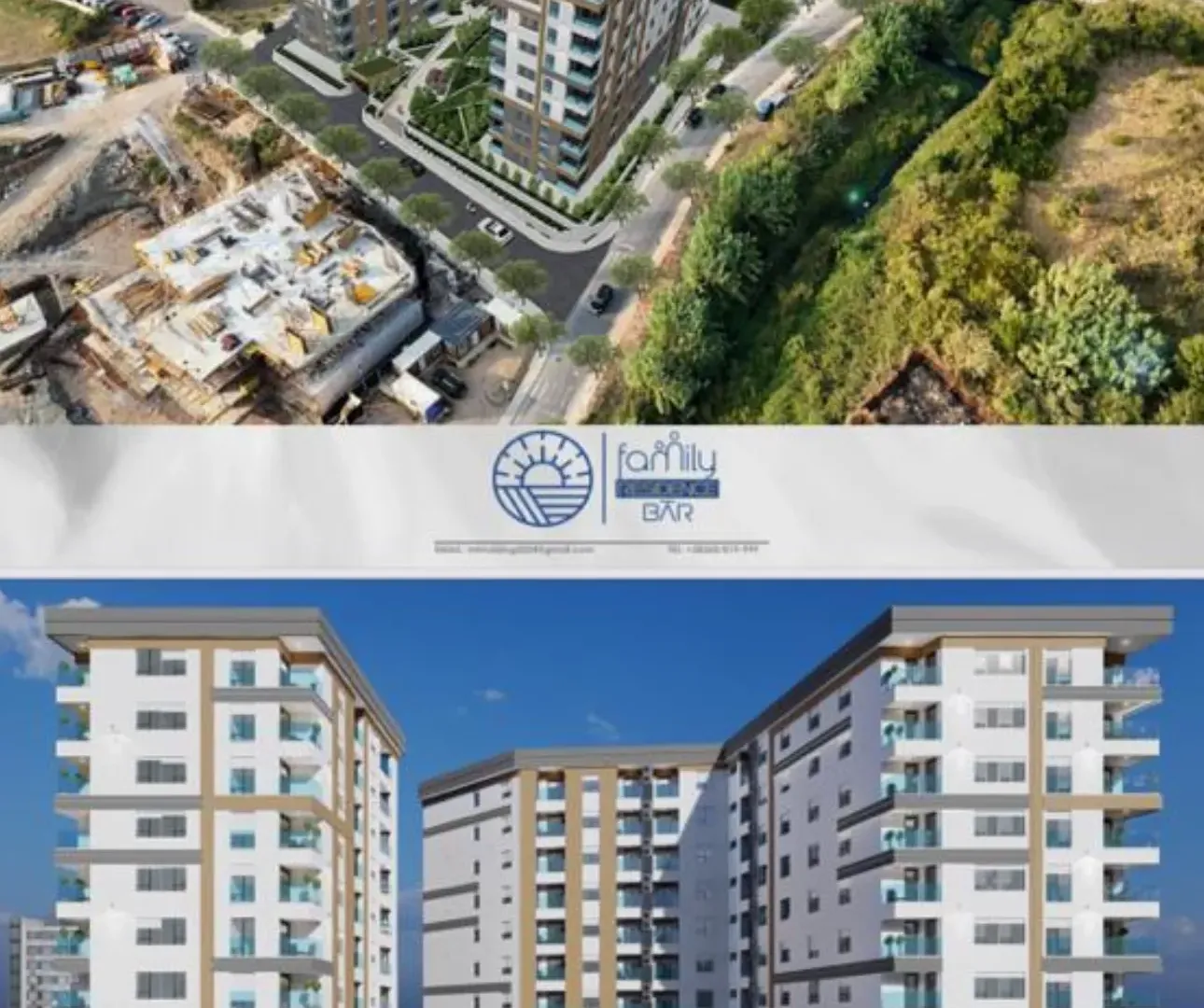 Sale, one bedroom apartment, 41m², Ilino, Bar
