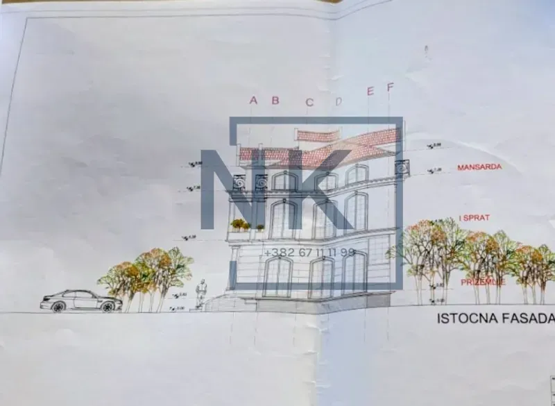 Sale, office space, 620m², Central Point, Podgorica