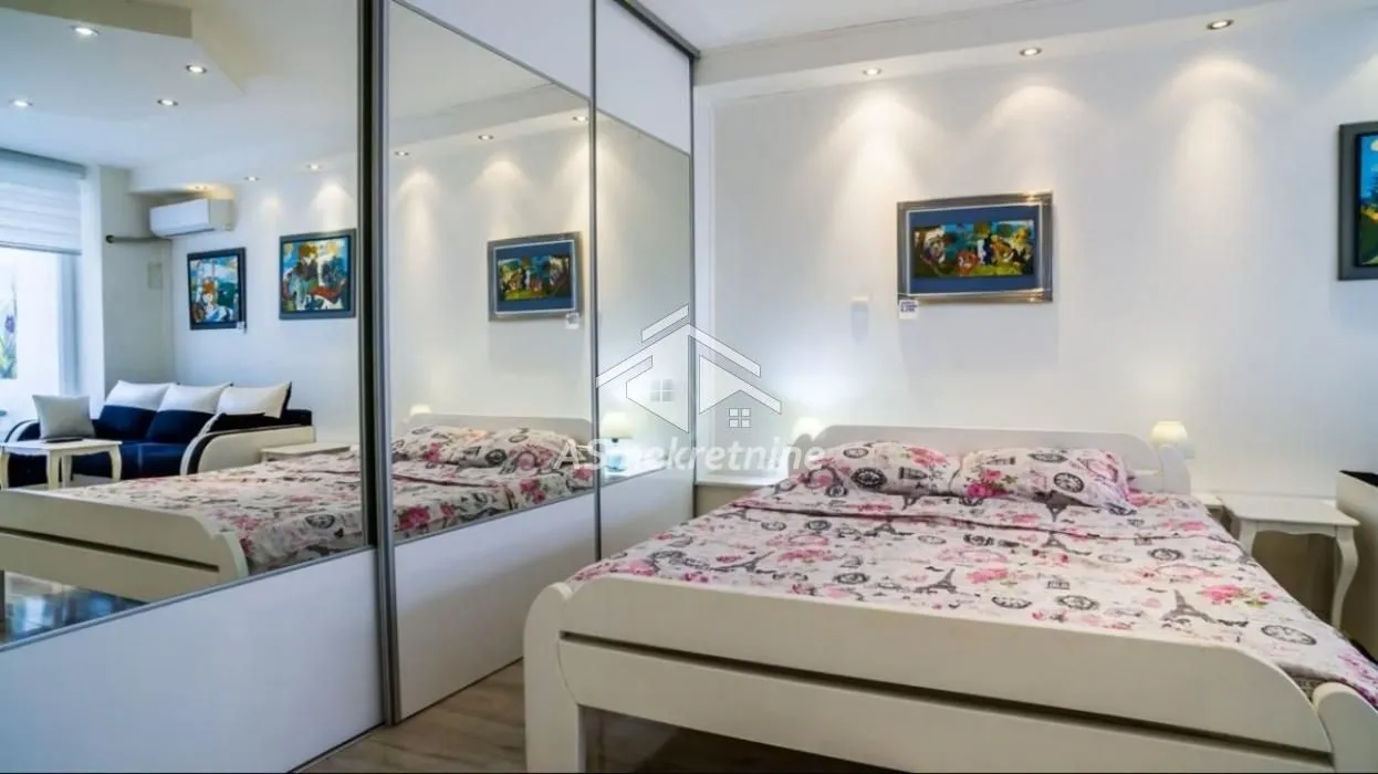 Rent, one bedroom apartment, 45m², Banovo Brdo, Beograd