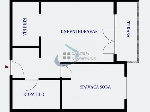 Prodaja, dvosoban stan, 48m², Dušanovac, Voždovac Sve Podlokacije - image 5