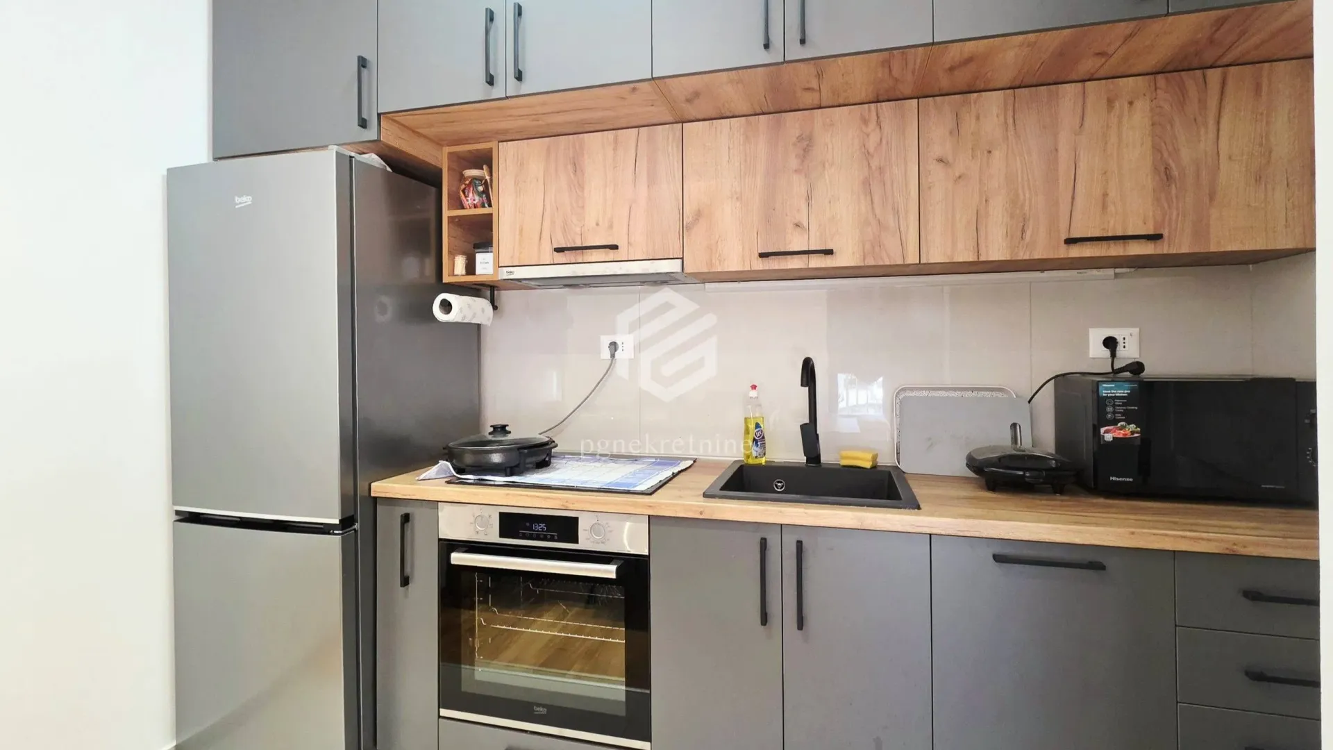 Rent, one bedroom apartment, 40m², Zabjelo, Podgorica